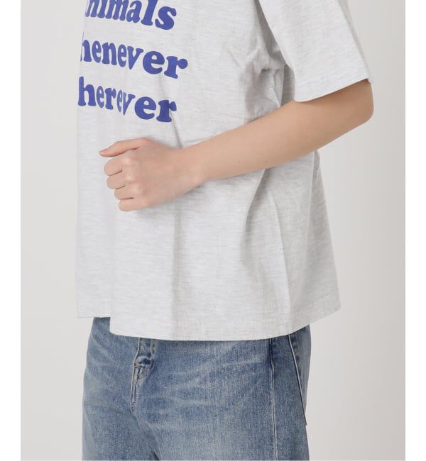 FRAMeWORK「STUDIO ANIMALS 別注WHENEVER WH」|Tシャツ・カットソー|