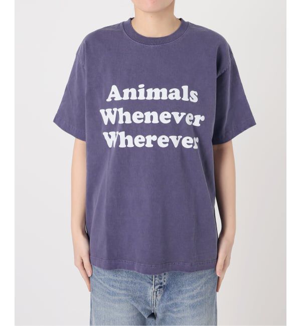 FRAMeWORK「STUDIO ANIMALS 別注WHENEVER WH」|Tシャツ・カットソー|