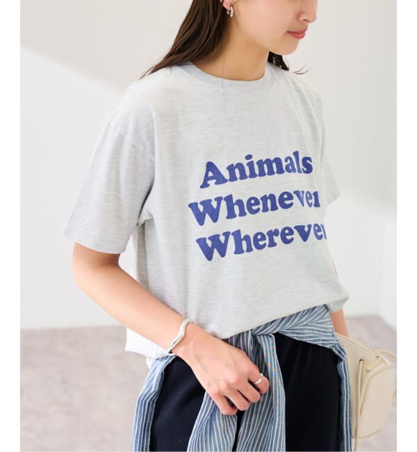 FRAMeWORK「STUDIO ANIMALS 別注WHENEVER WH」|Tシャツ・カットソー|