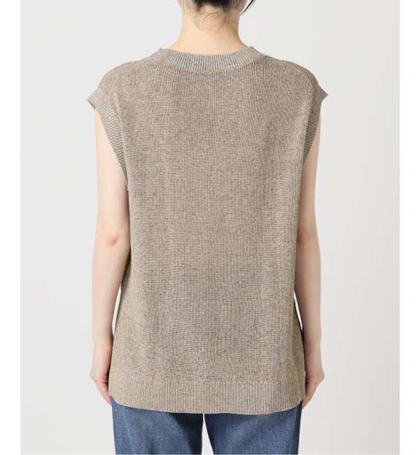 Spick and Span「《手洗い可 / 予約》リネンミックスフレンチプルオーバー」|ニット・セーター|