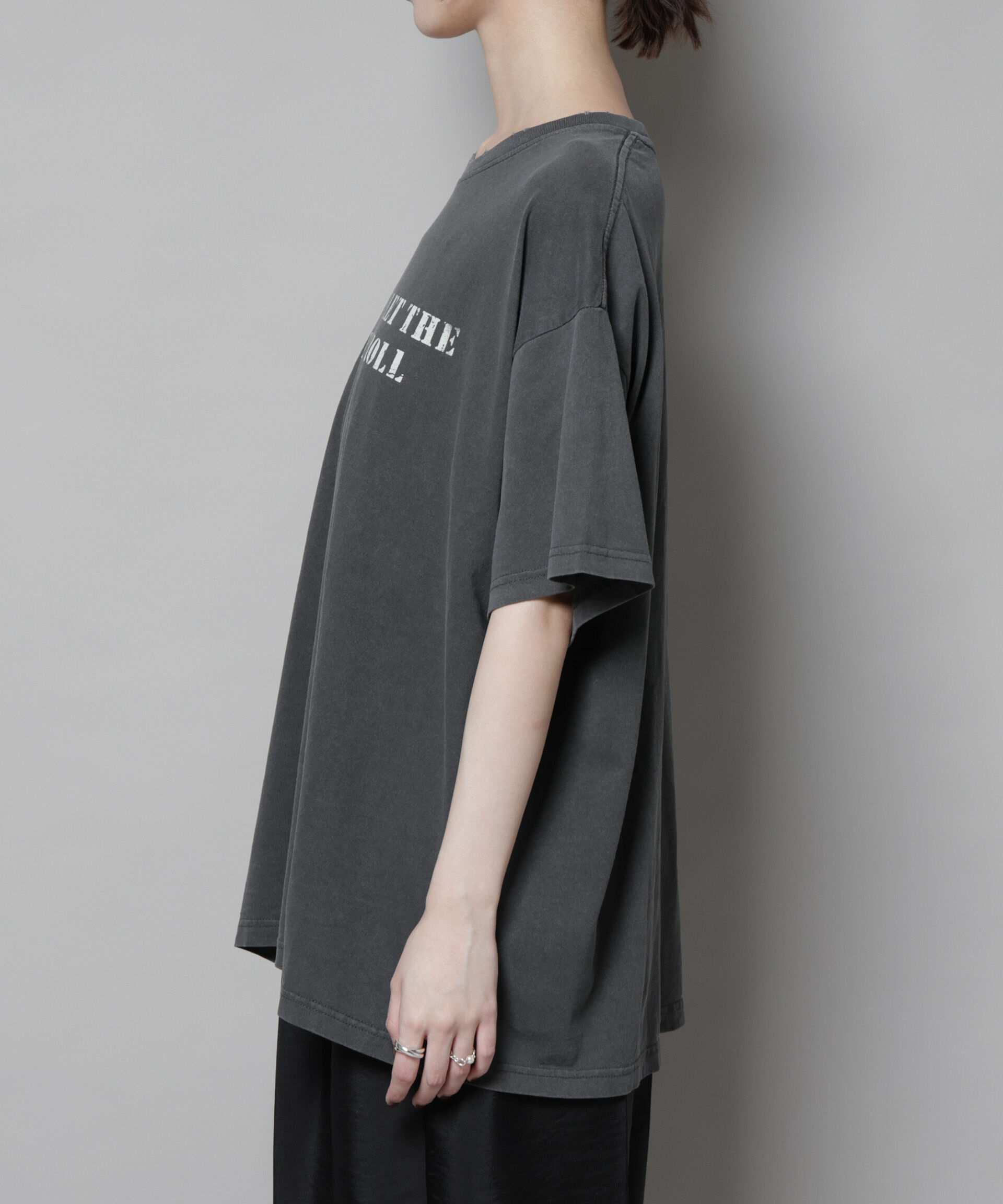 nano･universe「ヴィンテージライクTシャツ」|Tシャツ・カットソー|