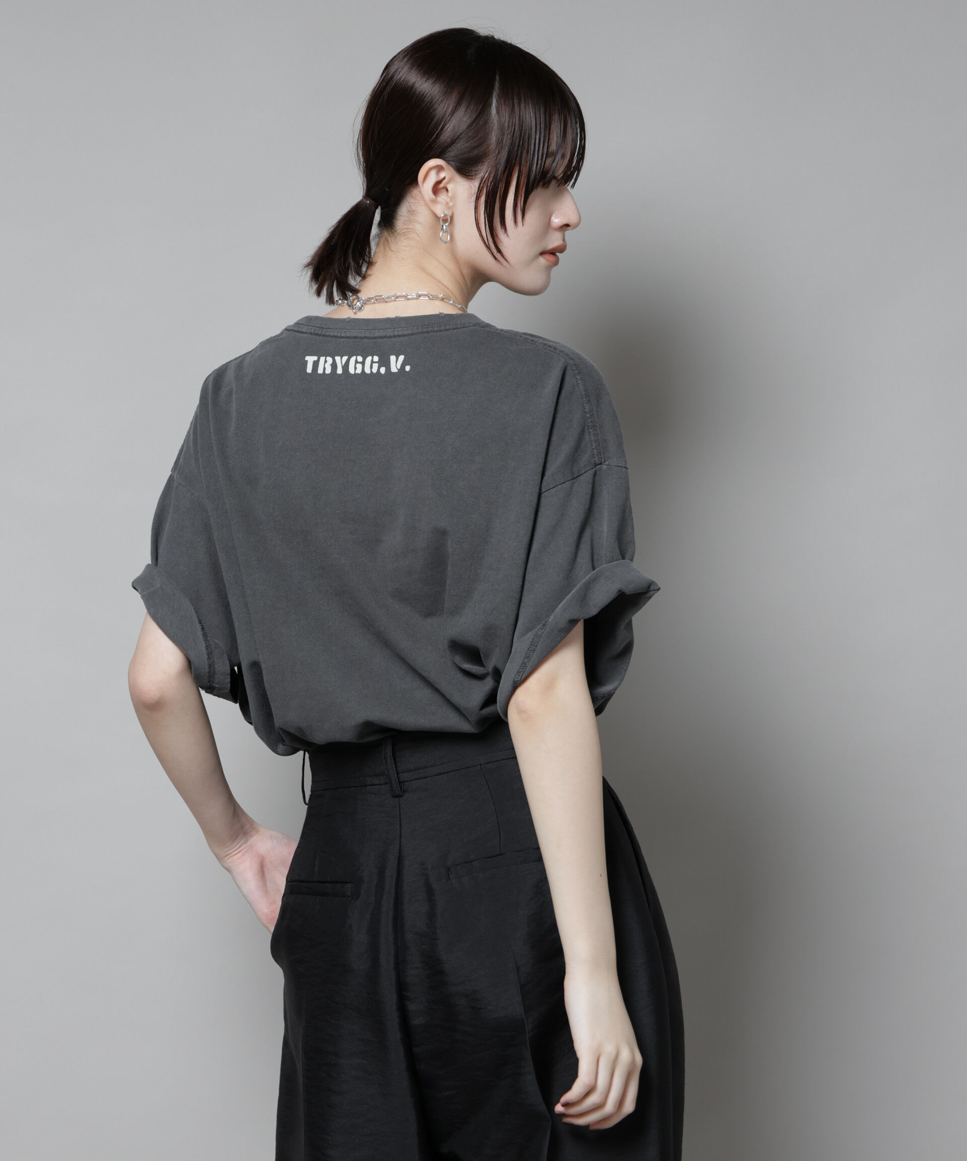 nano･universe「ヴィンテージライクTシャツ」|Tシャツ・カットソー|