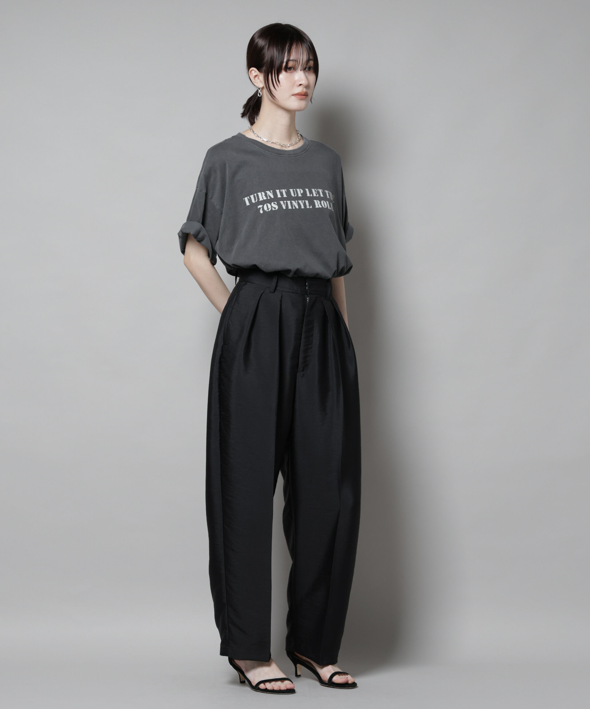 nano･universe「ヴィンテージライクTシャツ」|Tシャツ・カットソー|