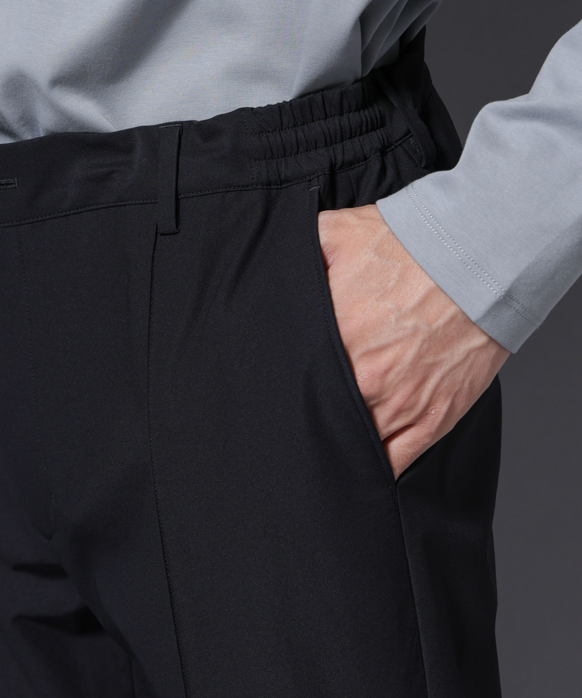 nano･universe「「N TROUSERS BASIC」TEXBRID(R) ツイルパンツ/ストレッチ・撥水(セットアップ可)」|スーツ|