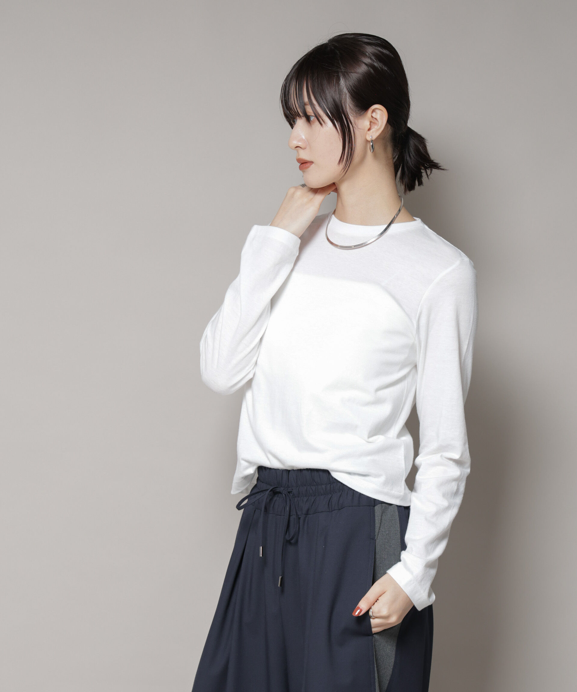 nano･universe「Hanes/Hanes&times;DODOJEAN 2P クルーネックＴシャツ」|Tシャツ・カットソー|