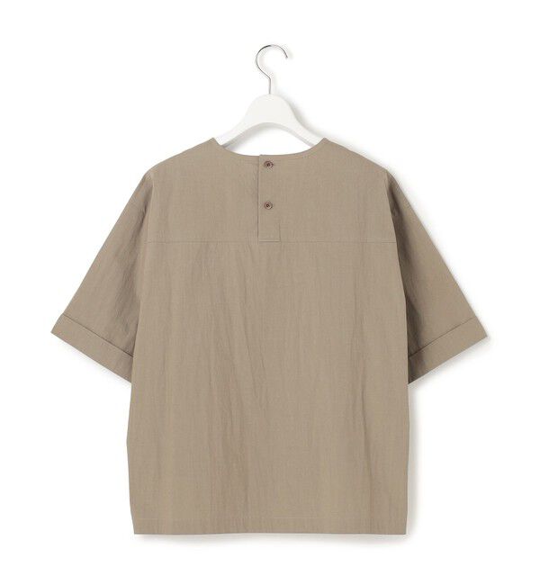 23区「【SLOW/一部店舗限定】コットンナイロンタイプライター T ブラウス」|シャツ・ブラウス|