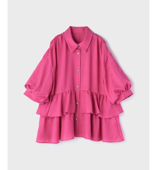 Diagram「ティアードシャツチュニック」|シャツ・ブラウス|