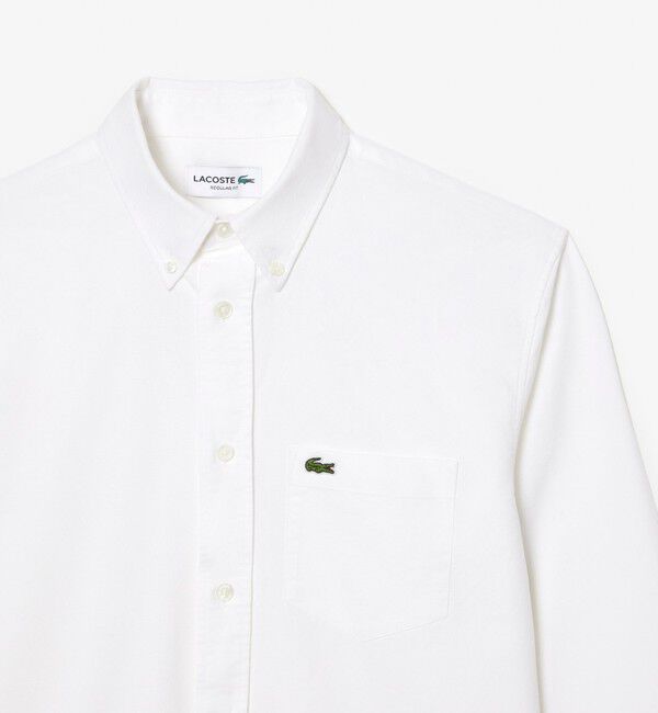 LACOSTE「オックスフォードボタンダウンシャツ」|シャツ・ブラウス|