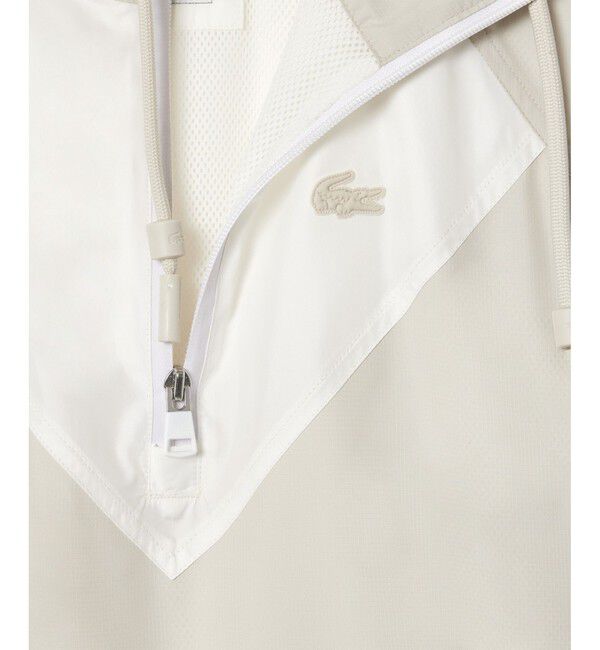 LACOSTE「プリーツスカートアノラックドレス / ハーフジップワンピース」|ワンピース|