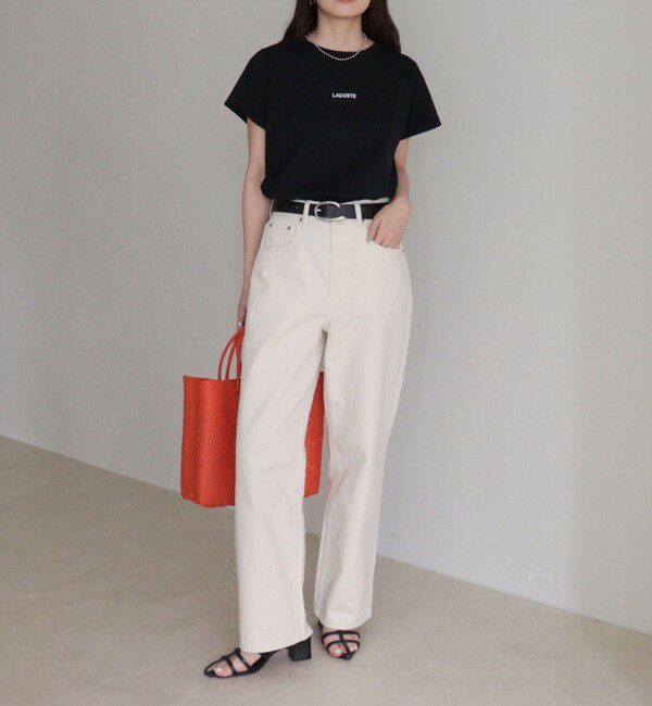 fredy emue「【LACOSTE／ラコステ】ロゴ入り半袖Tシャツ」|Tシャツ・カットソー|