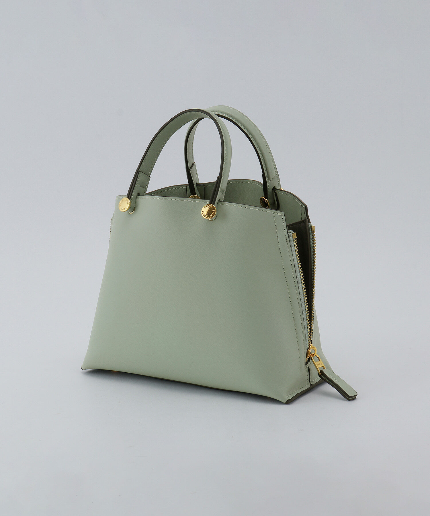 E'POR「【E'POR】Y BAG Mini」|ハンドバッグ|モスグリーン(32)