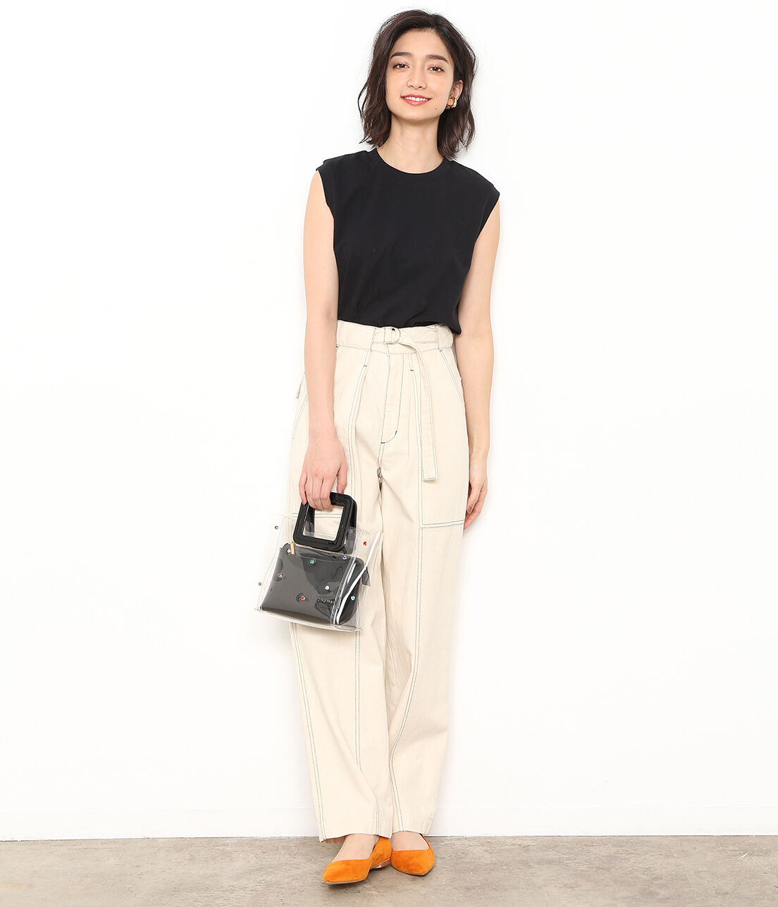 ADAM ET ROPE'「【Hanes for BIOTOP】Sleeveless T-Shirts」|Tシャツ・カットソー|