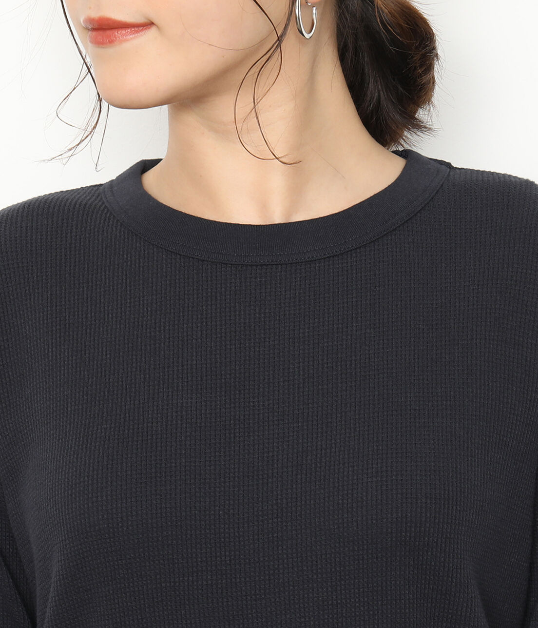 ADAM ET ROPE'「【Hanes for BIOTOP】LONG SLEEVE THERMAL」|Tシャツ・カットソー|