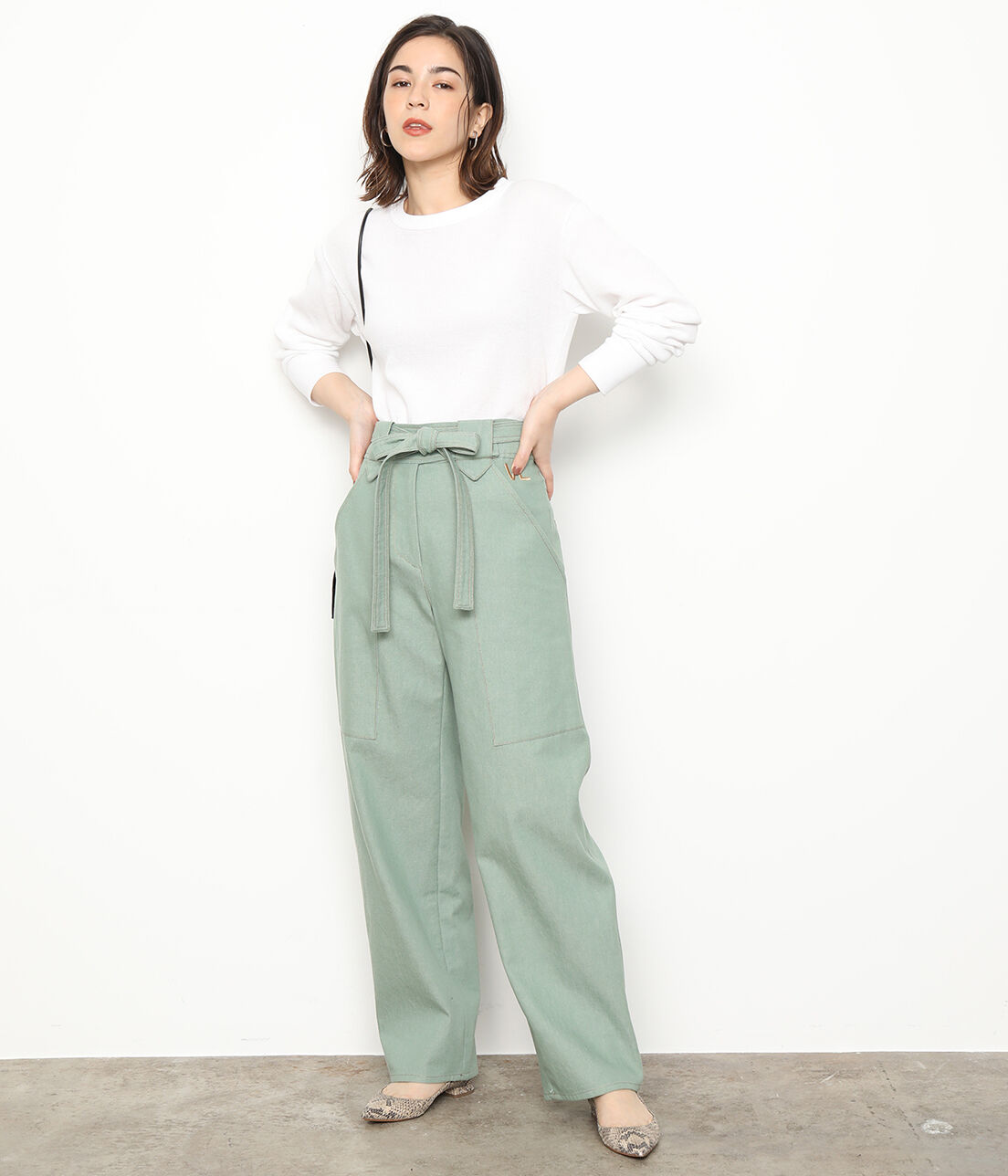 ADAM ET ROPE'「【Hanes for BIOTOP】LONG SLEEVE THERMAL」|Tシャツ・カットソー|