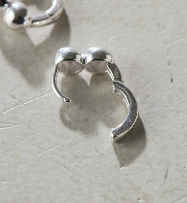  「【Sivelle./シヴェル】Silver925 ボールフープピアス」|ピアス|