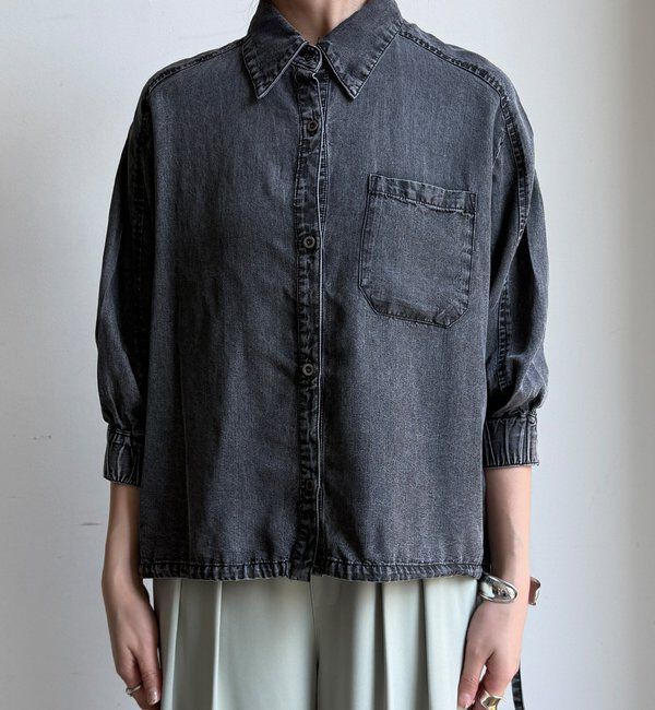  「リヨセルデニムシャツ」|シャツ・ブラウス|