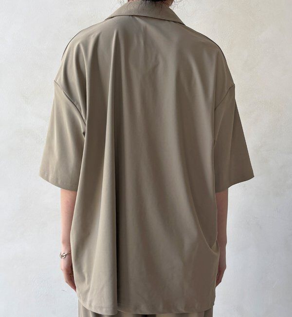 「【WEB限定】6分袖スキッパーシャツ＋ワイドパンツ」|スーツ|