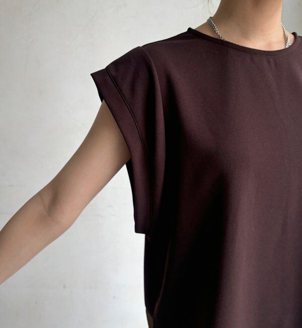  「【WEB限定】カットジョーゼットミックスロゴTEE」|Tシャツ・カットソー|