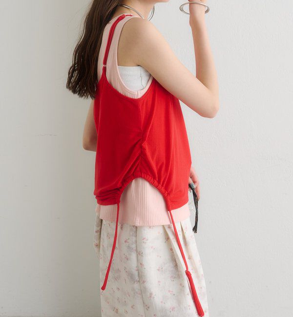  「シアーレイヤードキャミSET」|Tシャツ・カットソー|