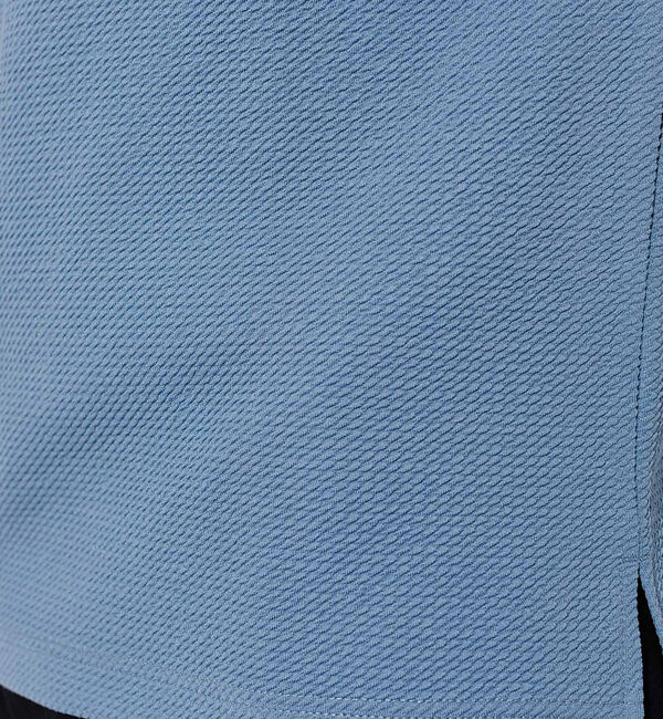 ABAHOUSE「フクレ ジャガード 刺繍 ロング Tシャツ」|Tシャツ・カットソー|