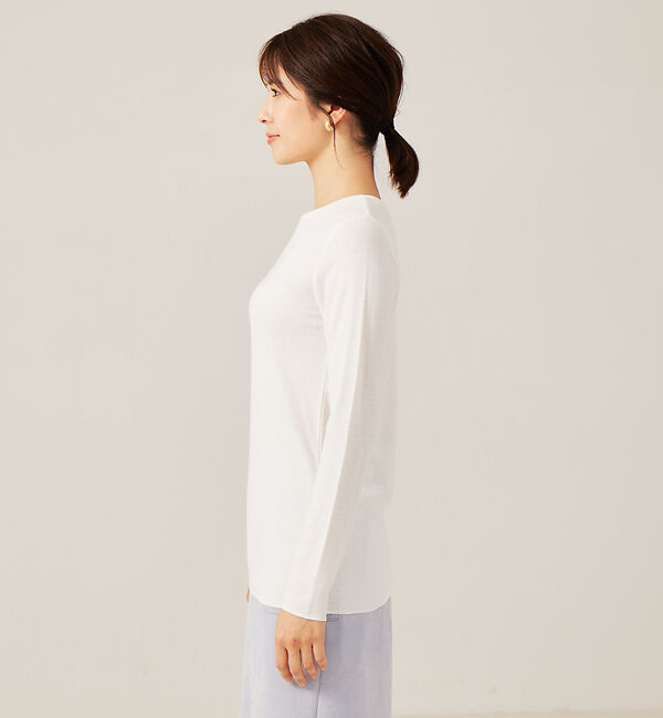 abahouse mavie「スパークナイロンクルーネックプルオーバー」|Tシャツ・カットソー|