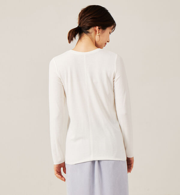 abahouse mavie「スパークナイロンクルーネックプルオーバー」|Tシャツ・カットソー|
