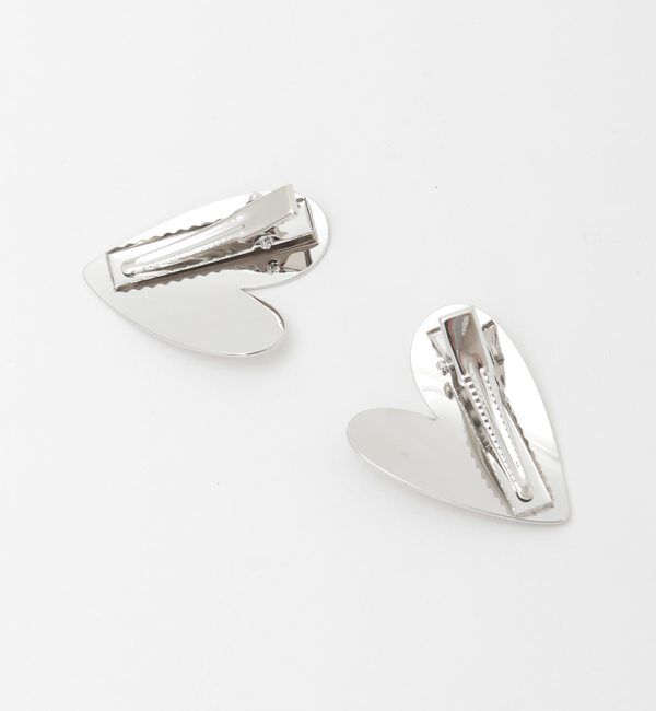 TIARA「【Heyep/ヘイップ】Heart Motif Hair Clips-2 Piece」|その他|