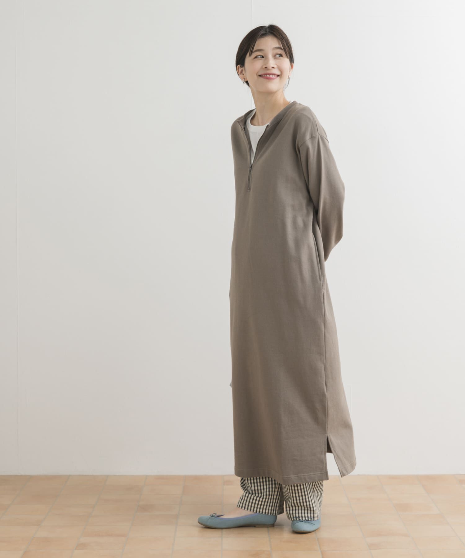 URBAN RESEARCH DOORS「Mini Lining One Piece」|ワンピース|