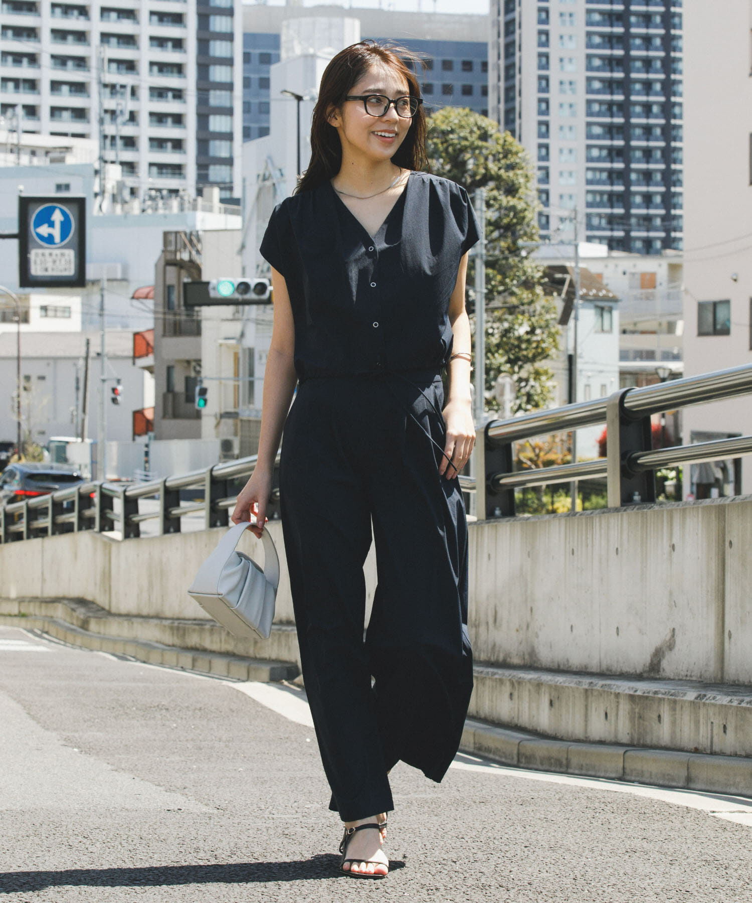 URBAN RESEARCH ROSSO「F by ROSSO　撥水クロップドブラウス+ワイドパンツ」|その他|