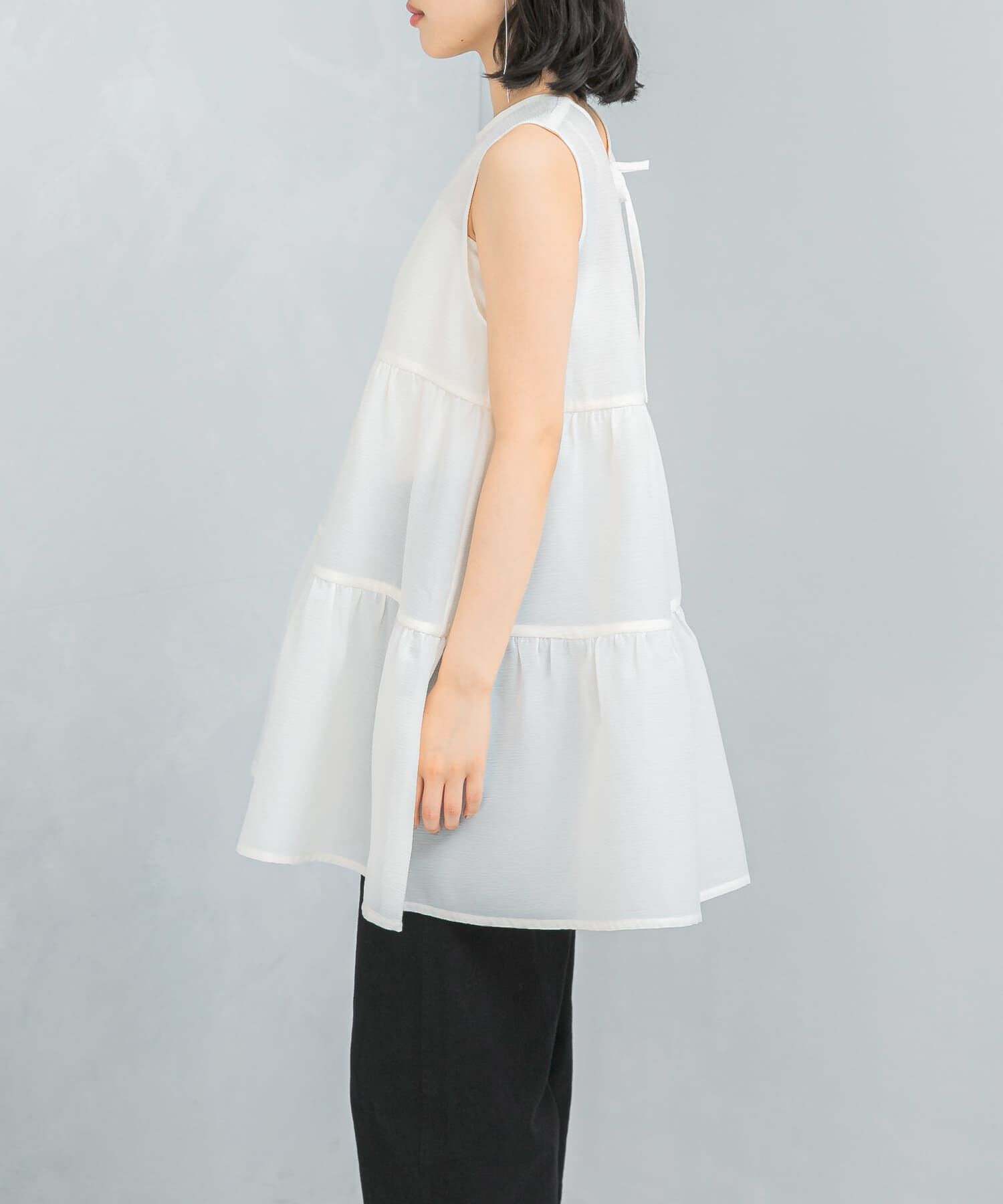 URBAN RESEARCH ROSSO「TORRAZZO DONNA　2way tiered tunic」|チュニック|