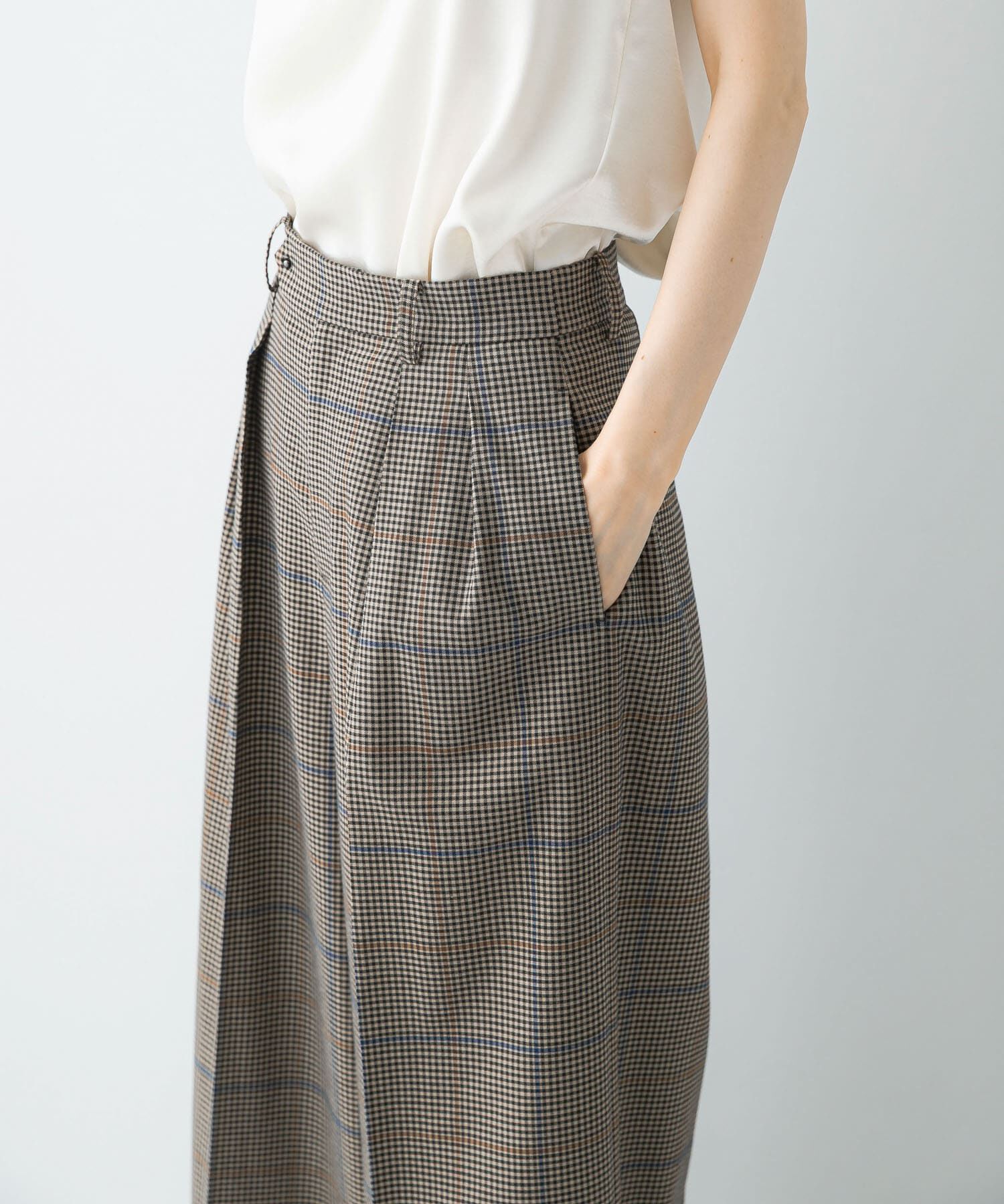 URBAN RESEARCH ROSSO「チェックワイドスラックス」|その他|