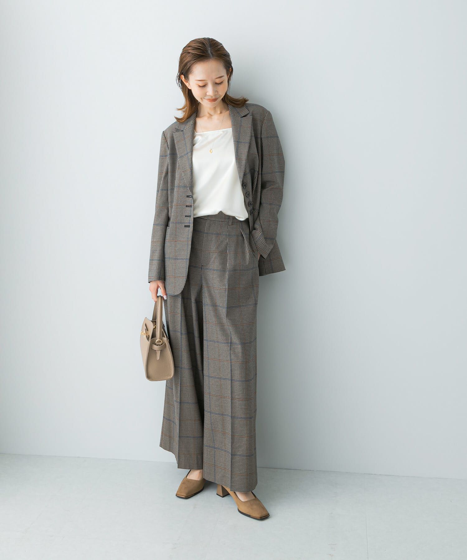 URBAN RESEARCH ROSSO「チェックワイドスラックス」|その他|