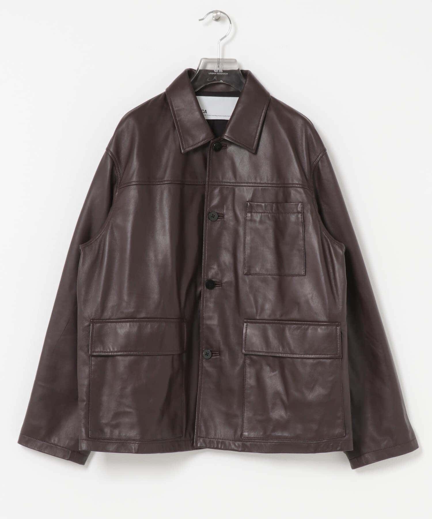 URBAN RESEARCH「『別注』TICCA&times;URBAN RESEARCH　レザーカバーオール」|その他|