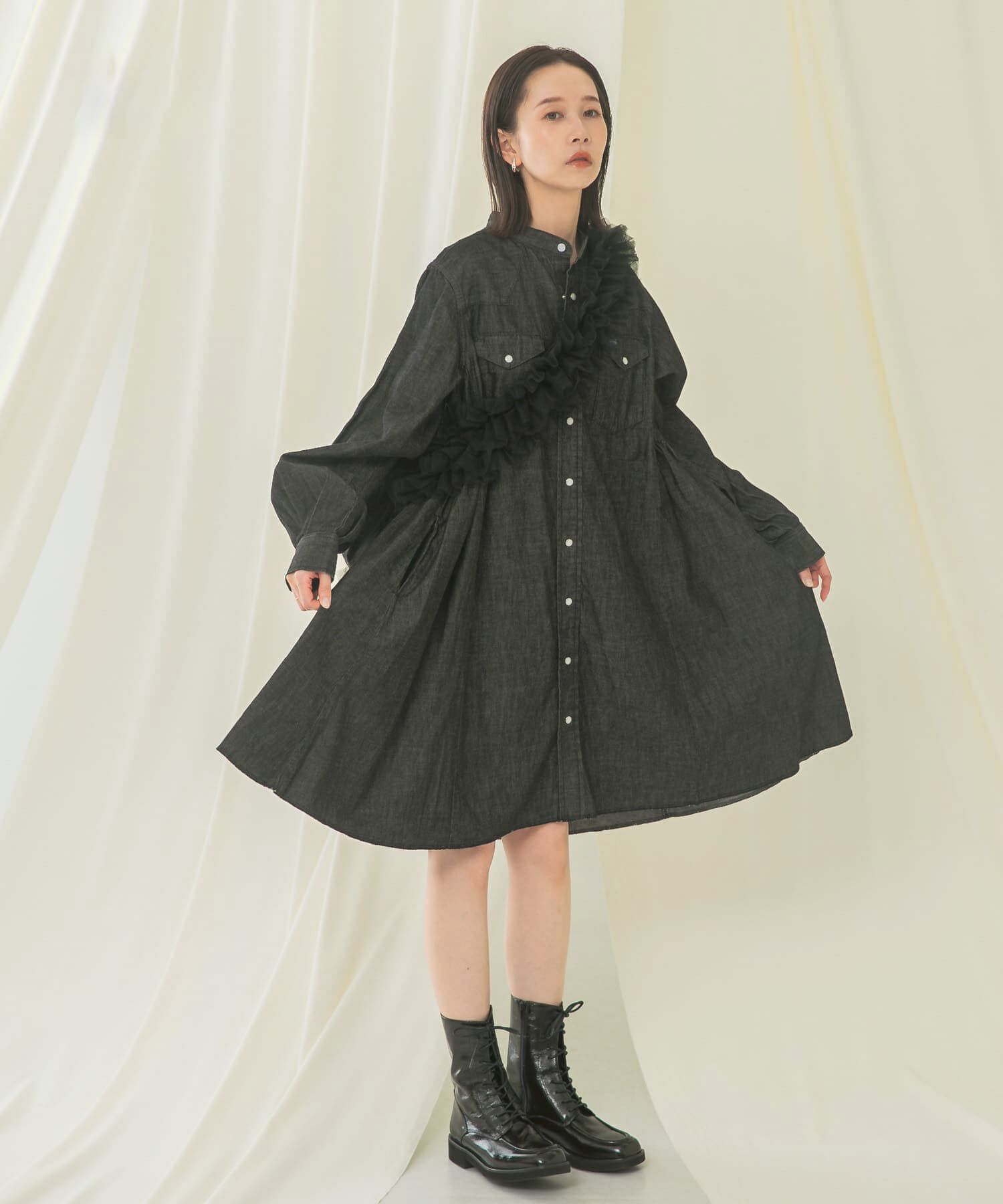 URBAN RESEARCH ROSSO「『別注』Wrangler&times;ROSSO　WESTERN MINI DRESS」|ワンピース|