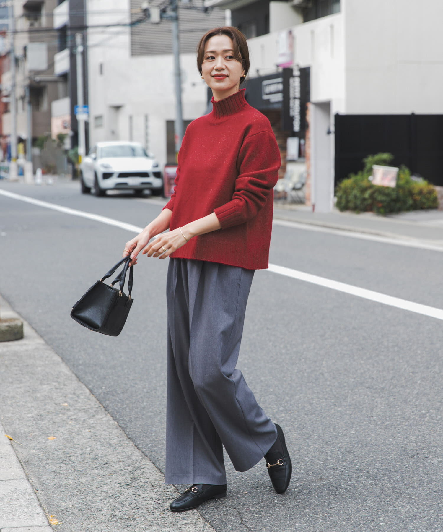 URBAN RESEARCH DOORS「タートルネックニットプルオーバー」|ニット・セーター|