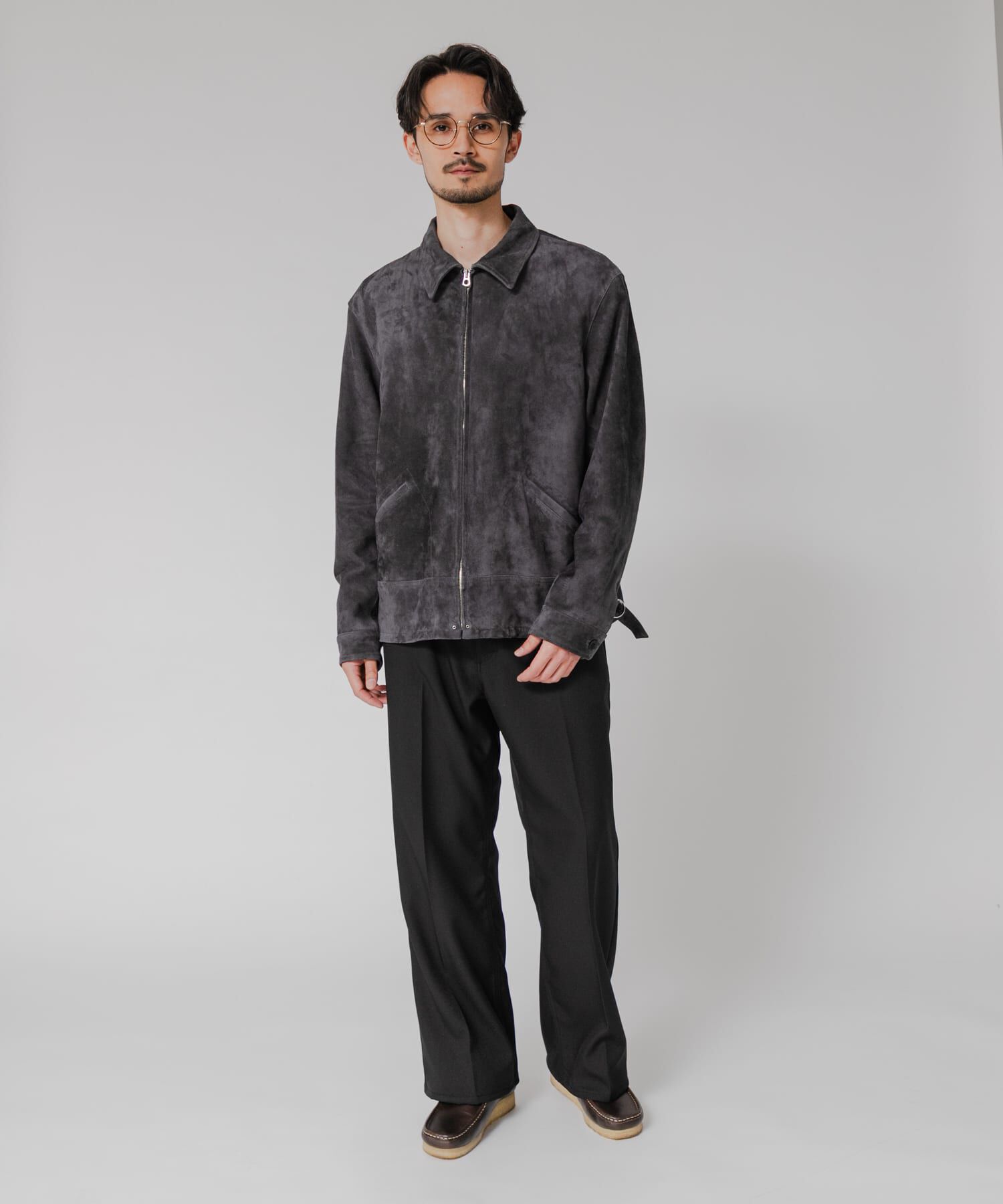 URBAN RESEARCH「GOAT SUEDE SPORTS JACKET」|ブルゾン・スタジャン|