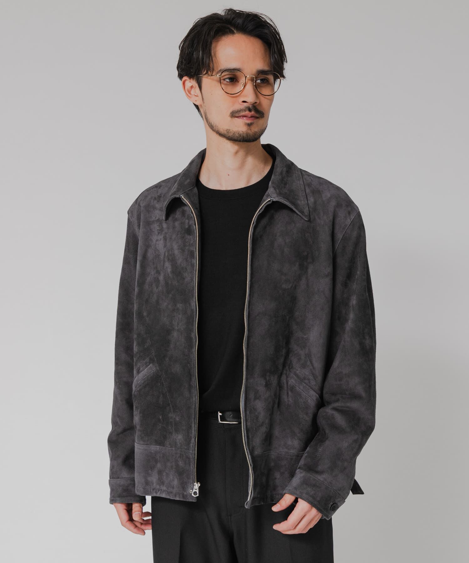 URBAN RESEARCH「GOAT SUEDE SPORTS JACKET」|ブルゾン・スタジャン|