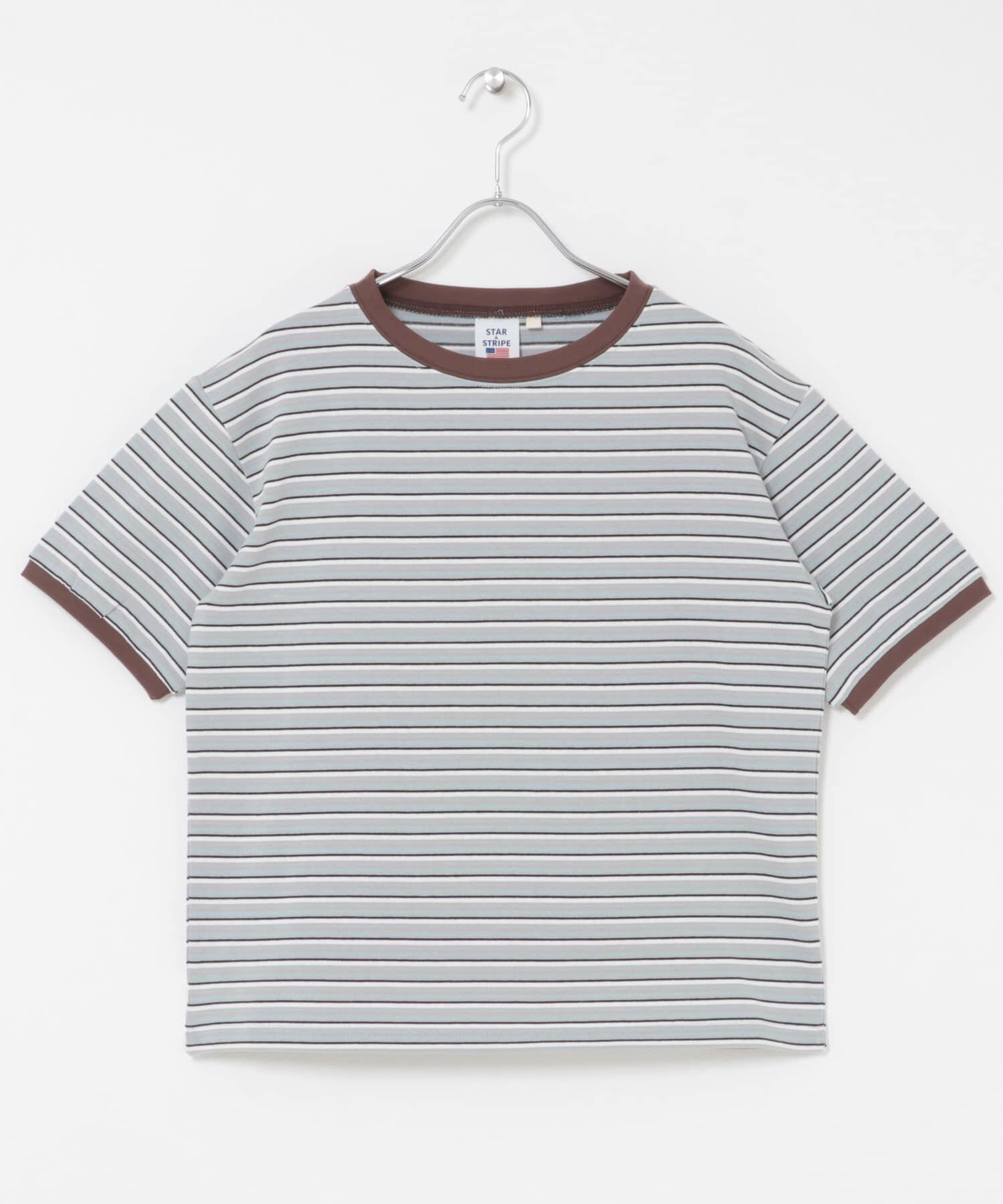 Sonny Label 「STAR&STRIPE　マルチボーダーTシャツ」|Tシャツ・カットソー|