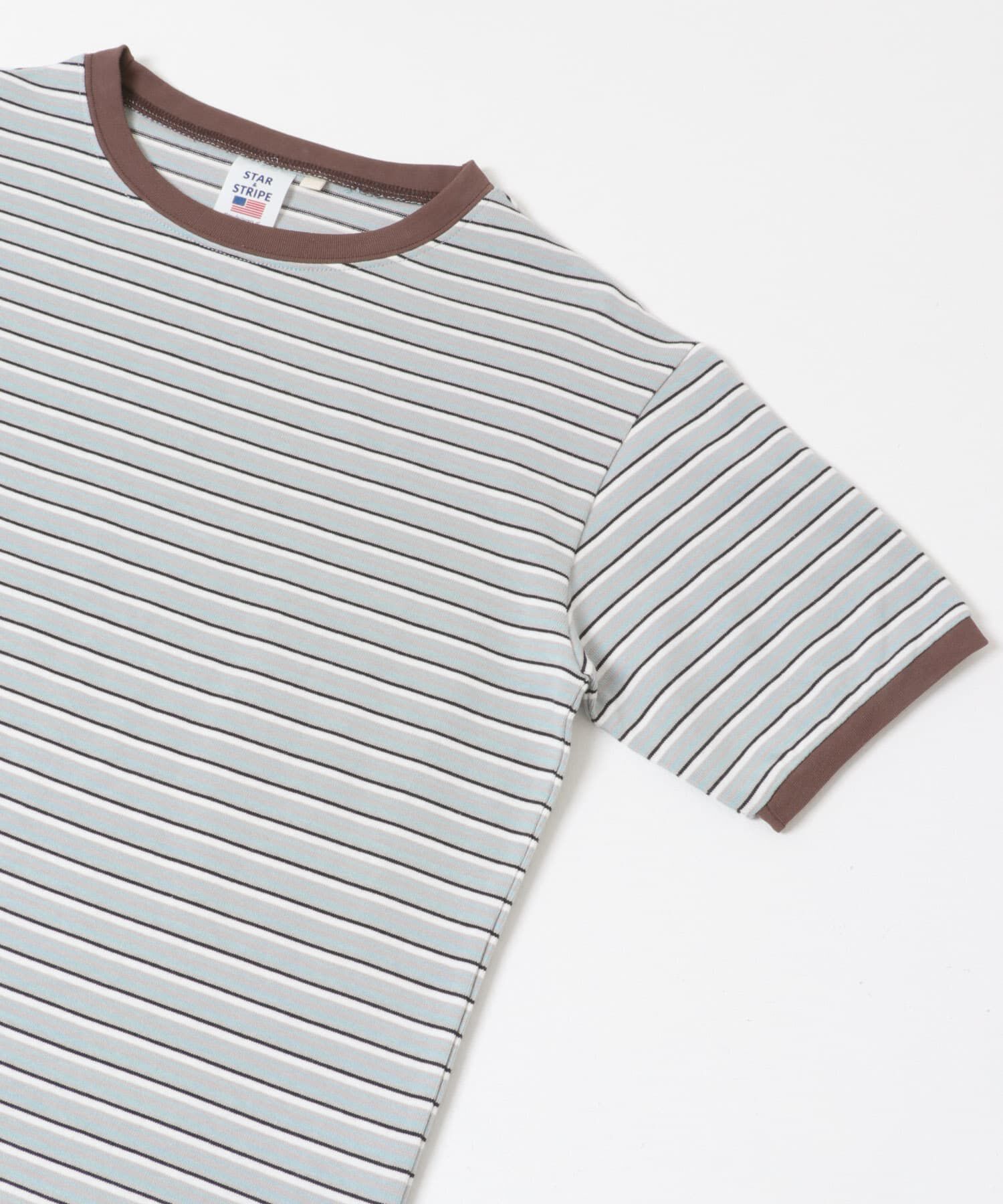 Sonny Label 「STAR&STRIPE　マルチボーダーTシャツ」|Tシャツ・カットソー|