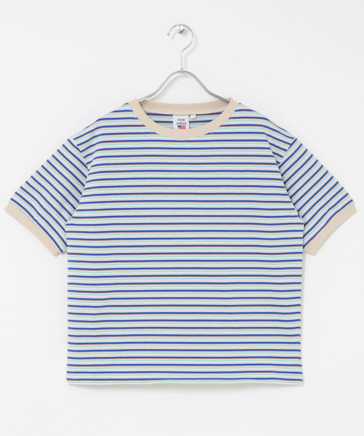 Sonny Label 「STAR&STRIPE　マルチボーダーTシャツ」|Tシャツ・カットソー|