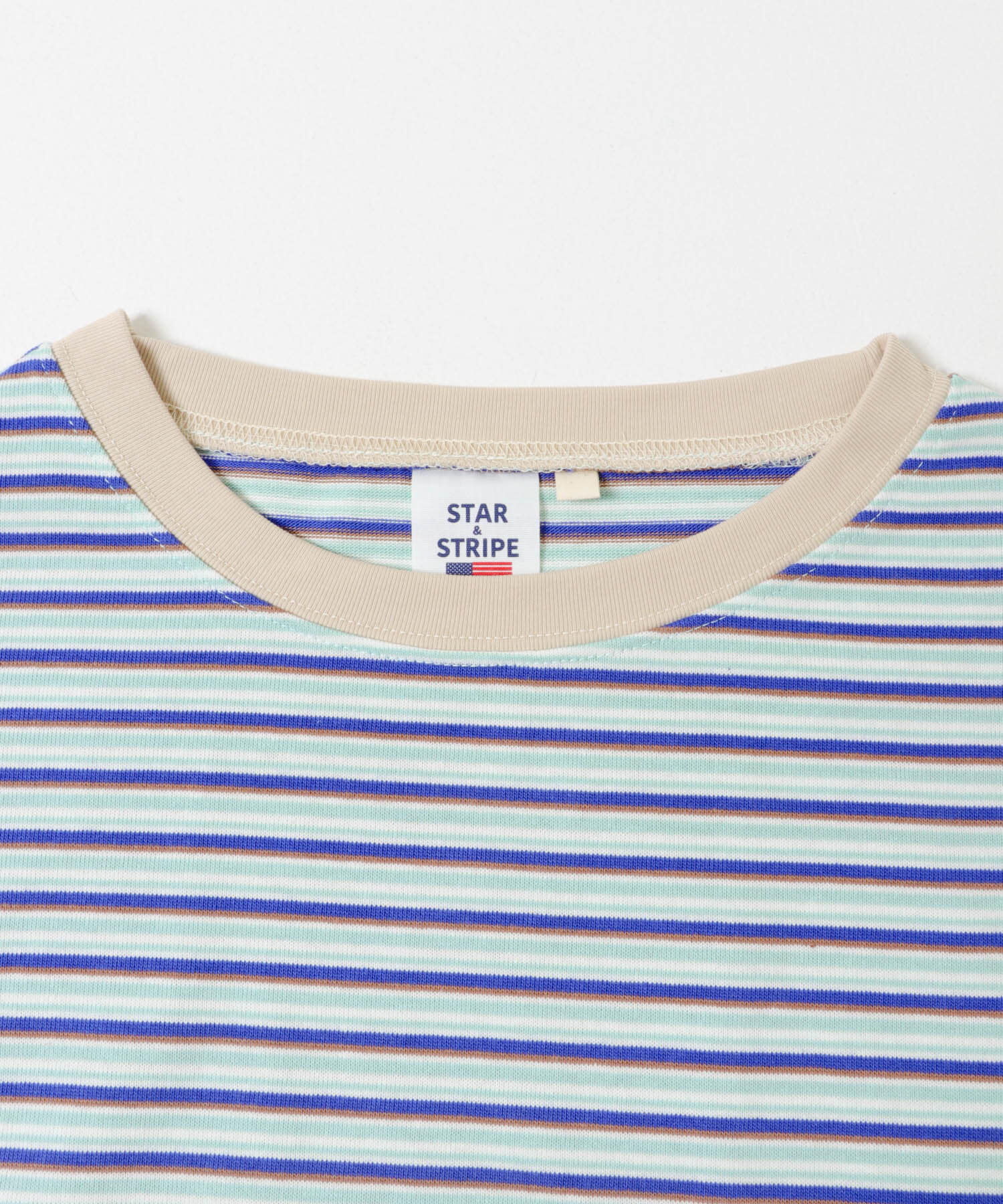 Sonny Label 「STAR&STRIPE　マルチボーダーTシャツ」|Tシャツ・カットソー|