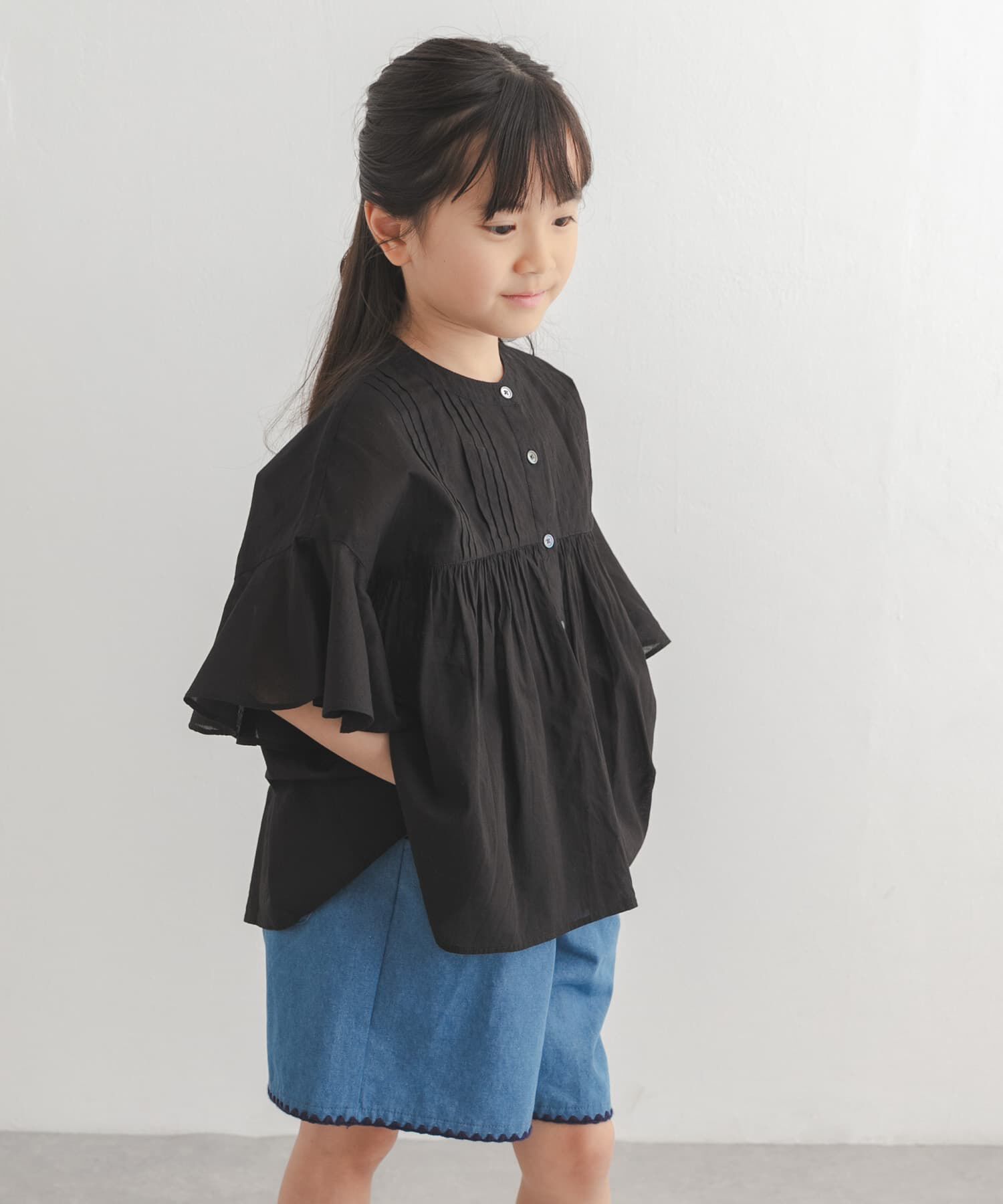URBAN RESEARCH DOORS「『親子リンク』コットンボイルピンタックブラウス(KIDS)」|その他|