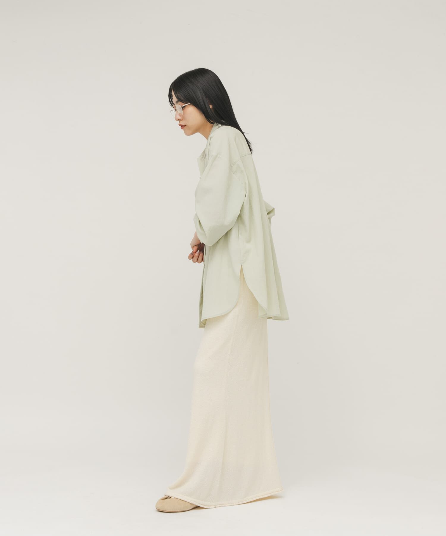  「オーバーサイズミニマルシャツ」|シャツ・ブラウス|