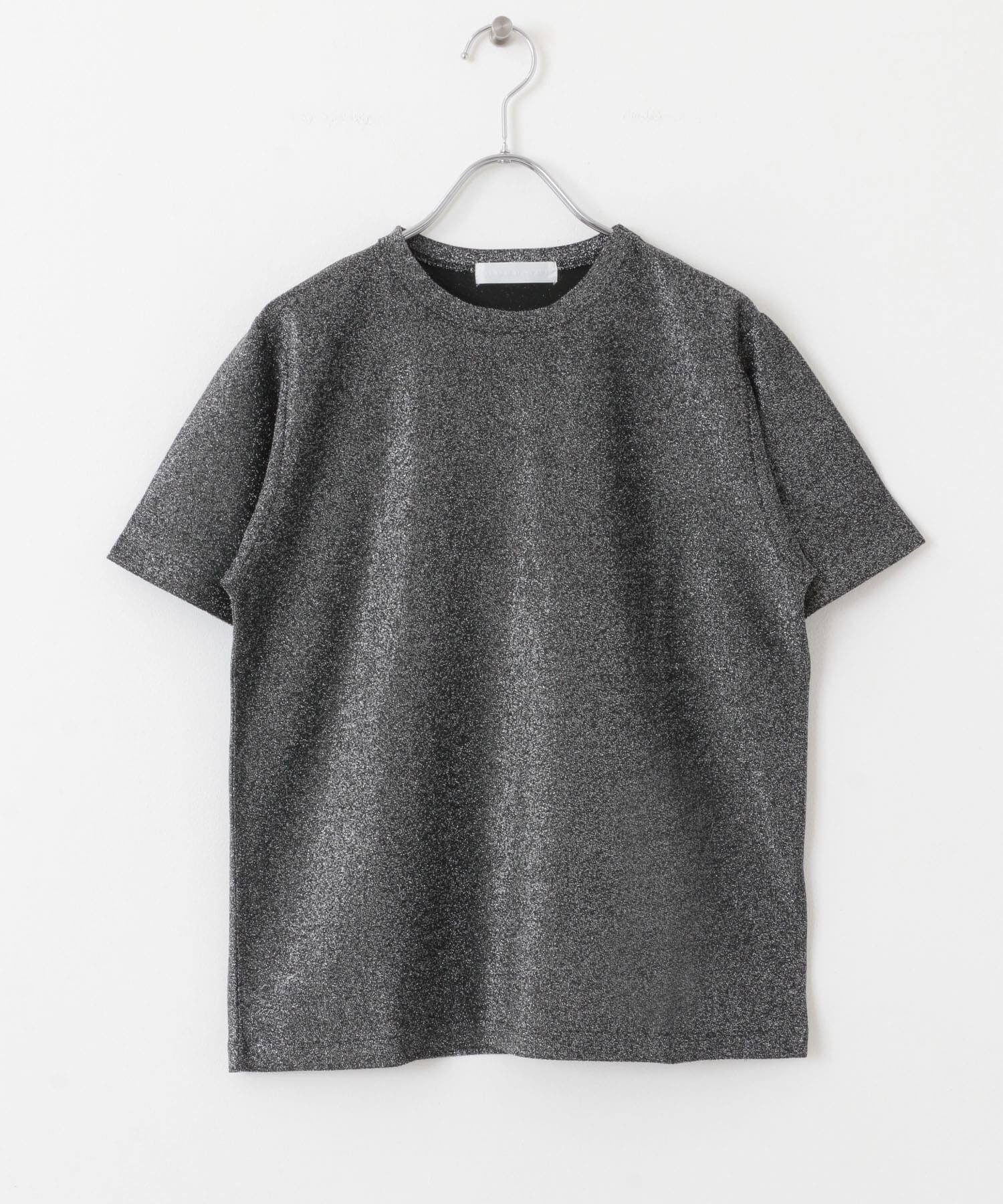 SENSE OF PLACE by URBAN RESEARCH「クルーネックラメTシャツ(半袖)」|Tシャツ・カットソー|