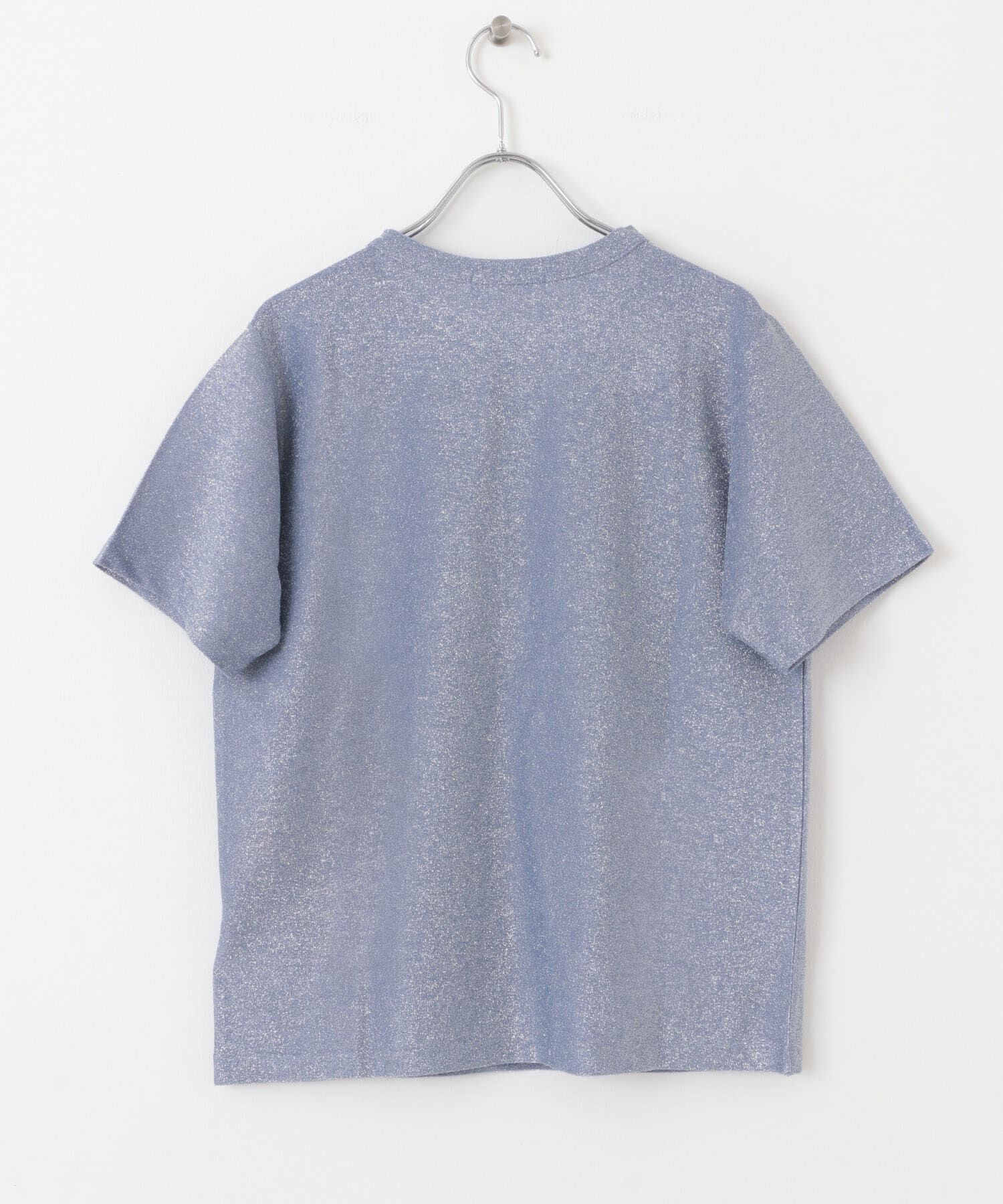 SENSE OF PLACE by URBAN RESEARCH「クルーネックラメTシャツ(半袖)」|Tシャツ・カットソー|