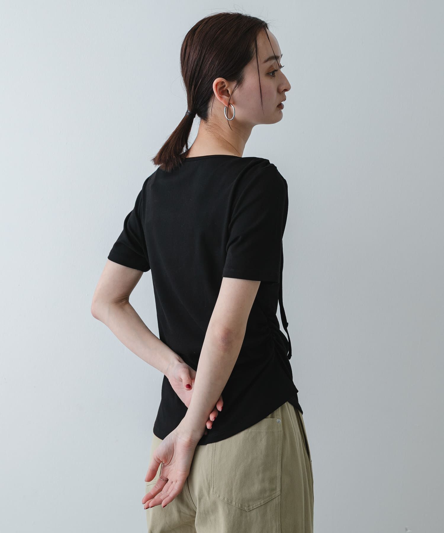 SENSE OF PLACE by URBAN RESEARCH「アシメデザインTシャツ(半袖)」|Tシャツ・カットソー|
