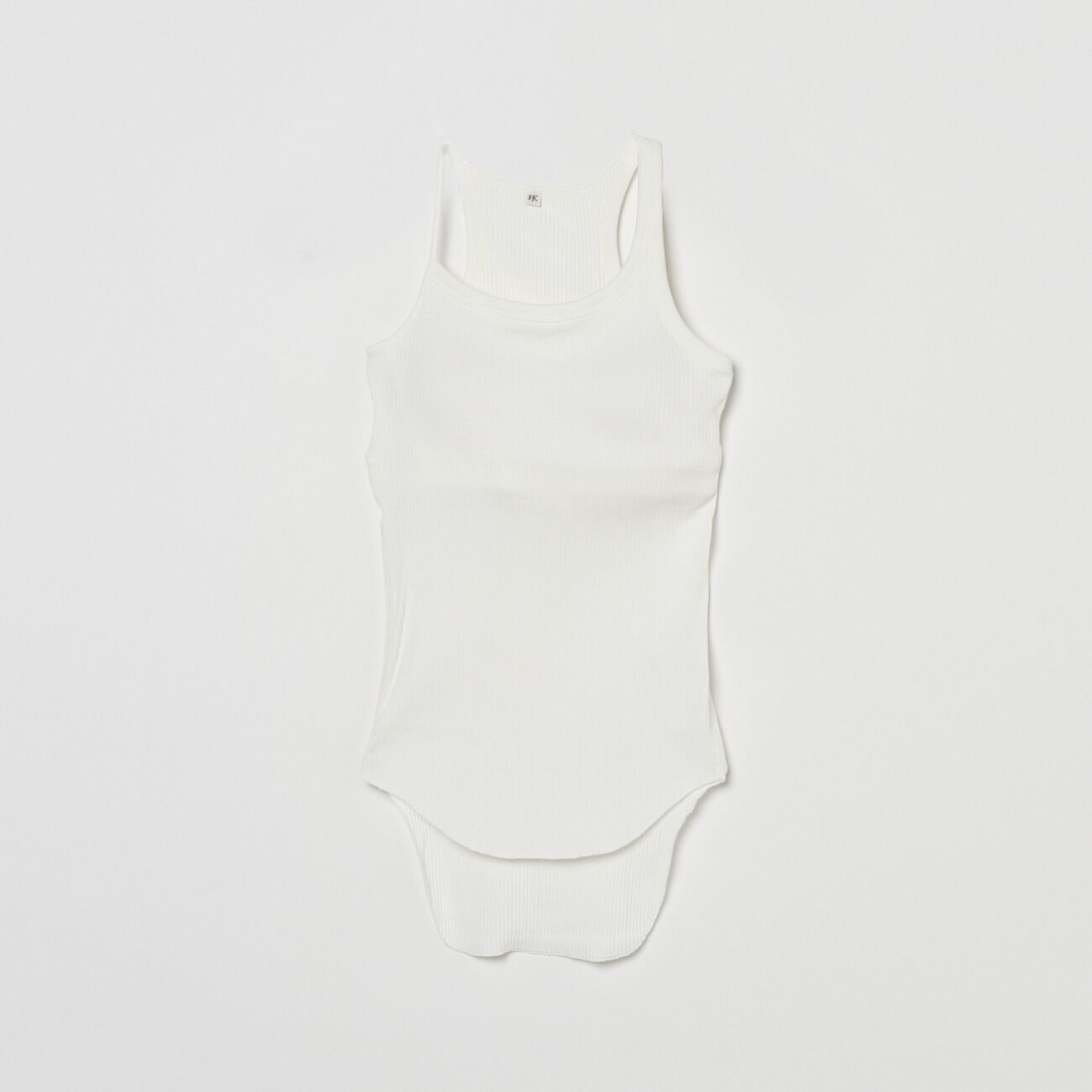  「HAKUJI Organic cotton asymmetry bra」|Tシャツ・カットソー|ホワイト