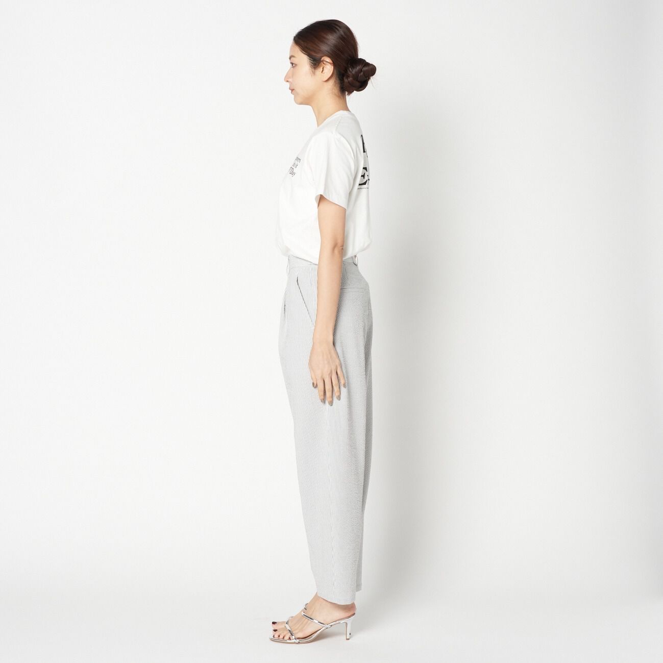 HELIOPOLE「HELIOPOLE the EDITOR PANTS(SHEERSUKER)」|チノ|
