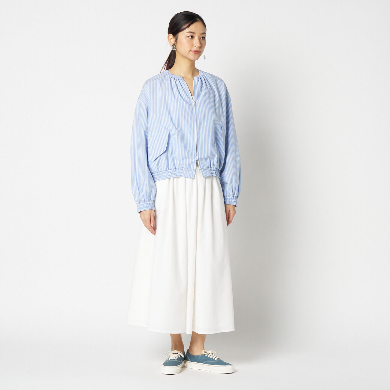 HELIOPOLE「HELIOPOLE DRAWSTRING GATHERED SKIRT」|スカート|