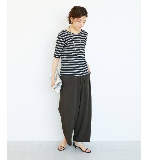  「《手洗い可能》フルダルダブルタックワイドパンツ」|その他|